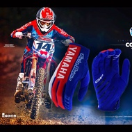 Yamaha Racing Gloves MX Motorcycle Mountain Bike BMX Off-Road Riding Gloves