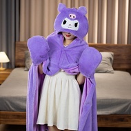 Disney Kids Blanket Quilted Plush Coral Fleece Warmth Autumn Winter Afternoon Nap Cover Blanket Stud