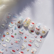 [SESAME] Nail Stickers Nail Stickers Nail Accessories Nail Stickers Nail Decoration Nail Stickers Na