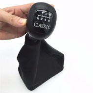 Tombol Shift Gear 5/6 Kelajuan Tuas Shifter Gaiter Penutup But untuk Mercedes Benz W202 C (93-01) / 