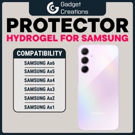 GadgetCreations Samsung Screen Protector Hydrogel Self Healing Film for Galaxy A55 5G A15 A35 A54 5G