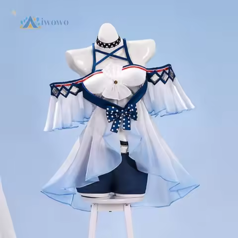 Arknights Skadi Coral Coast Swimsuit Game Outfit Cosplay Costume