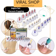 Set Bekam 24 cup / alat bekam / 100% Good quality Cupping Set 24pcs cup for beginner康祝慈 拔罐大套餐  Bekam