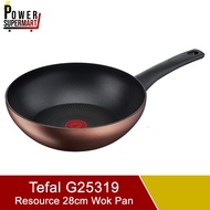 Tefal G25319 Resource 28cm Wok Pan. Made in France. 100% Recycled Aluminum. PFOA Free. Local SG Stock.