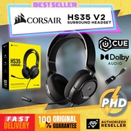 Corsair HS35 SURROUND v2 Multiplatform Gaming Headset [Dolby 7.1 Surround Sound/Lightweight/ICUE]