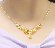 Dây chuyền nữ kiểu cưới mạ vàng 24k