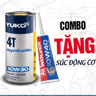 YUKO SYNTHETIC Scooter Oil 10W30 0.8L, High Quality SYNTHETIC Oil, Imported from Europe