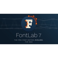 FontLab 7.1.3.7495 For Mac(Latest July2020)