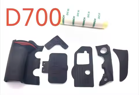 Grip Rubber Cover Unit For Nikon D700 Digital Camera Body Rubber Shell + Tape