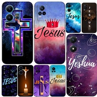 Case For Vivo V5 V5S V7 PLUS + V11i  V11 Pro Phone Back Cover Soft Black Tpu Jesus Christ faith