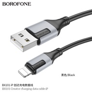 สายชาร์จมือถือ BOROFONE BX101 สายชาร์จชาร์จเร็ว สำหรับ Micro/Type-C/iOS/Type-C to Type-C/PD