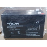 NP1272 12v 7AH Rechargable seal lead acid battery