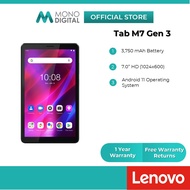Lenovo Tab M7 3rd Gen 7" HD Android Touch Screen Tablet TB-7306 ZA8D0047MY