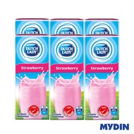 Dutch Lady Pure Farm Strawberry UHT Milk (200ml x 6)