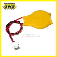 Cmos But High Quality Cmos CR2032 3V 3pin Notebook Laptop CMOS Battery 3 pin 2032 wire