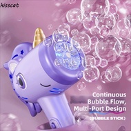 KISSCAT Bubble Blower, Automatic Operation Windmill Bubble Stick Automatic Bubble|Bubble Toy Hand-He