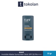 KAHF Invisible Matte Sunscreen Stick SPF 50 PA++++ 22 gr