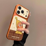 可爱星星人适用17手机壳iphone16promax保护套15pro创意情侣14防摔小众13高级感17promax全包男女软Cute star person for 17 phone case iph