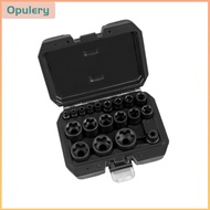 Baosity 19ชิ้นกลไกชุดซ็อกเก็ต EP ที่ทนทานต่อการถอดซ่อมรถเครื่องมือมือเครื่องมืออเนกประสงค์ภายนอกซ็อก