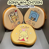 【Fast Shipment】For SONY WH-CH720N Headphone Case Cartoon Innovative PatternHeadset Earpads Storage B