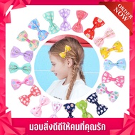 Hair Clip Bow Shape Size 2.7 Inches For Children no.w16