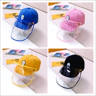 [Ready Stock] Baby Cap with Face Shield
