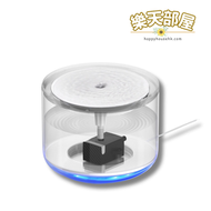 Miiibo - Miiibo 貓咪寶無線水泵寵物飲水機 (透明白)