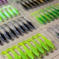 Virtual Swimming Rubber Bait 2.3 Inches 6cm 8 Pieces/Pack Fake Fish 11