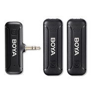 BOYA BY-WM3T2 M1/M2 ไมโครโฟน ไมค์ลอยไร้สายแท้ ไมค์หนีบเสื้อ ไมค์กล้อง ไมค์ตัดเสียงรบกวน สำหรับ Vlog 