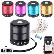 [READY] WSTER WS-887 Mini wireless speaker portable FM RADIO small murah S10 Bluetooth Speaker Led L