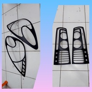 Paket garnish depan /belakang avanza/xenia 2004-2006 hitam
