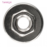 -New In April-Secure Locking Hex Nut Set Tools for Angle Grinder Chuck Silver M10 Screw Thread[Overseas Products]