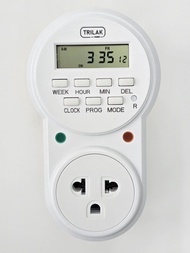 CHAMP Timer ปลั๊กไฟตั้งเวลา 24 ชั่วโมง ระบบดิจิตอล ตั้งเวลาเปิดปิดได้ 20 โปรแกรม ตั้งได้ 7 วัน รับกร