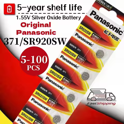 Panasonic SR920SW Watch Battery 371 Casio CK Tencent King Armani Precision Quartz Suitable for Men L