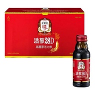 國都嚴選【正官庄】活力人蔘 28D滋補液(100ml) 10瓶組 優惠5組