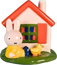 Blue Sky Clayworks Miffy House Coin Bank 6.825" L x 6.5" W x 6.625" H