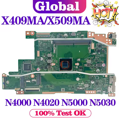 KEFU X409MA Mainboard For ASUS X509MA X409M X509M F409MA F509MA A409MA A509MA Laptop Motherboard N40