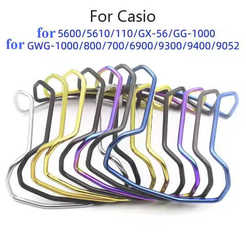 Stainless Steel Watch Bumper for Casio 5600/5610/GX-56/GWG-1000/9300 Anti-collision Dial Protector m