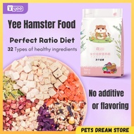 Yee Healthy Hamster food 1kg seafood chicken meat fruit Veggie multi grain seed hamster food makanan