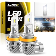 AUXITO 2PCS 72W 16000LM  H11 H4 H7 Car LED Headlight Super brightBulbs 6000k Cool White 12V