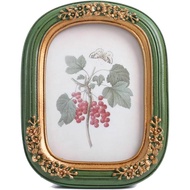 SIKOO 2.5x3.5 Vintage picture frames all Wallet Size Picture frames Wall Mount and Tabletop Vintage 