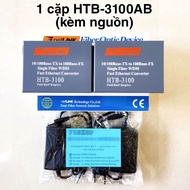 Bộ chuyển đổi quang điện Netlink HTB-3100AB 25km 100Mbps converter quang 1 sợi HTB 3100AB HTB 3100 H