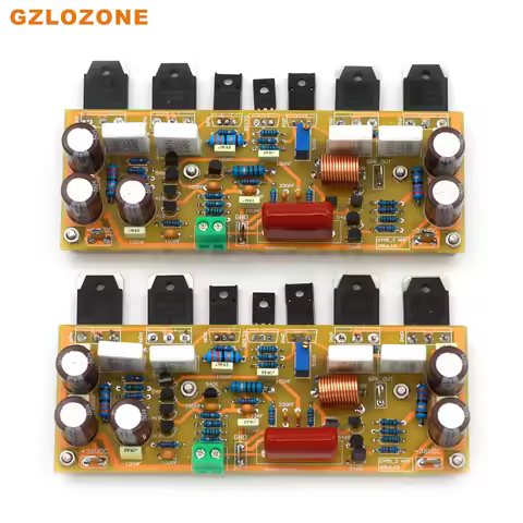 2CH SYM5-3 High Bias Class AB Power Amplifier DIY Kit/Finished Board Base On Symasym5-3 Amplifier 20