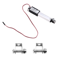 【GoS】-Micro Linear Actuator 2" Stroke 30N/6.75lb Speed 30mm/S Mini Electric Waterproof Actuator Moto