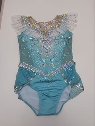 藝術體操比賽服 Rhythmic Gymnastics Leotard Rhinestone Competition Outfit