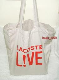 時尚品牌 LACOSTE LIVE 精品 環保購物袋 (可肩背) shopping bag 非adidas nike supreme ape neighborhood wisdom adlib