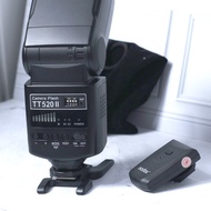 Smooth second hand complete GODOX TT520 II TT520II TT 520 II FLASH CAMERA DSLR MIRORLESS used