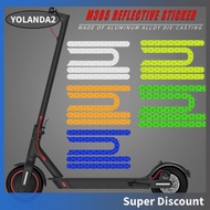 [yolanda2.sg] Newest Front Rear Wheel Rubber Reflective Stickers For Xiaomi Mijia M365 E-Scooter