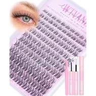 WispyLashClustersKitVenus Invisible with Eyelash Cluster 8-16mm Eyelash Extension Kit Eyelash Cluste