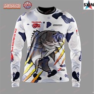 【SXIN】Edition Jersey Sublimation SALT WATER Clothes Anti-UV fishing | Baju Pancing Long Sleeve|Size S - 3XL